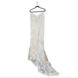 Casablanca Bridal 1975 Wedding Dress